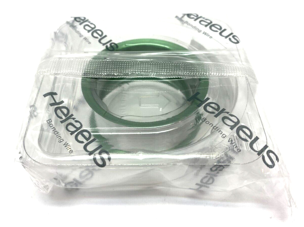 Heraeus ALSI-S Bonding Wire 1.25 mil Diameter 1640′ Length EXPIRED MARCH 2023