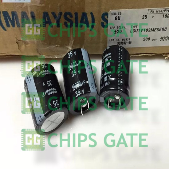 6PCS ELNA AUDIO Electrolytic Capacitor (SIZE) 30*31mm 10000UF35V / 35V10000UF