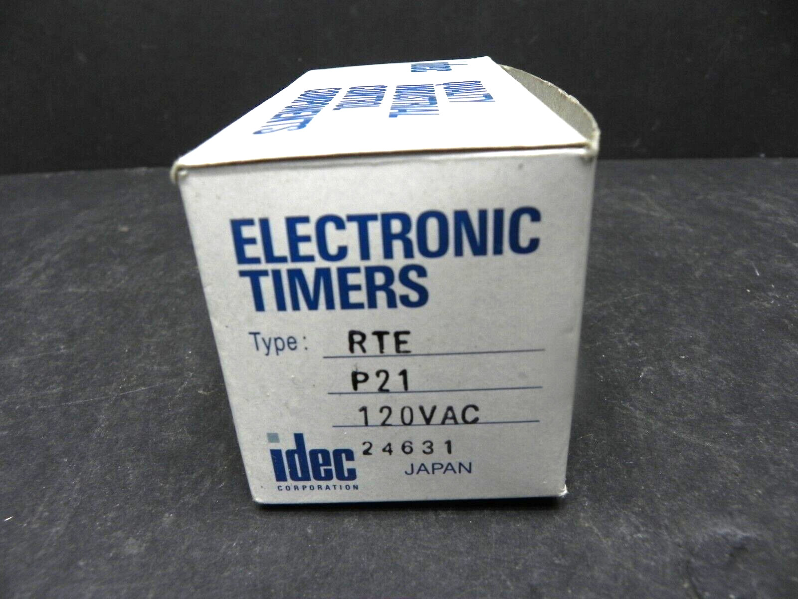 New Idec Electric Timer -RTE, 120 vac, 0-10 sec.