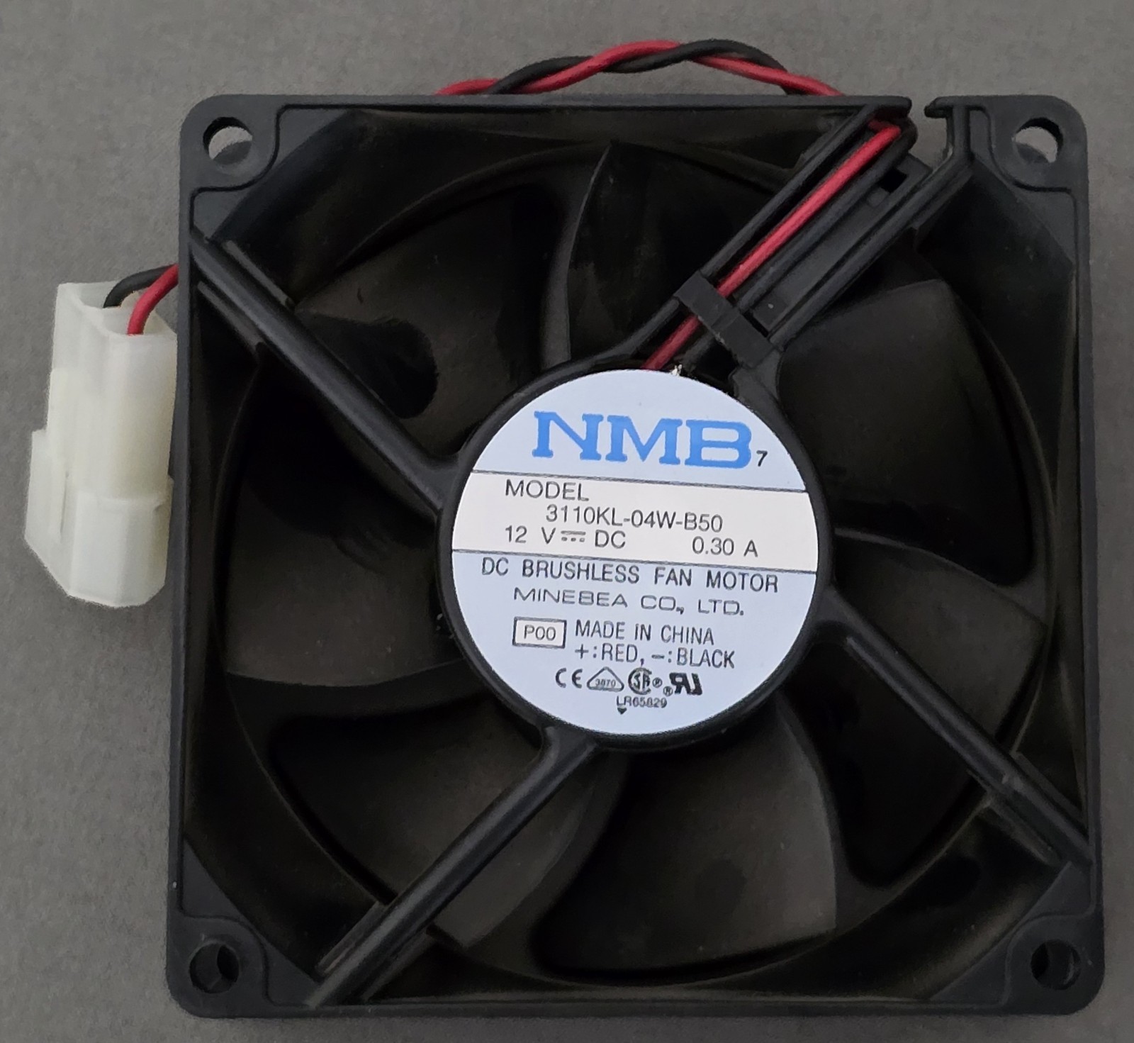 NMB 3110KL-04W-B50 DC Brushless Fan Motor Pre-Owned #2