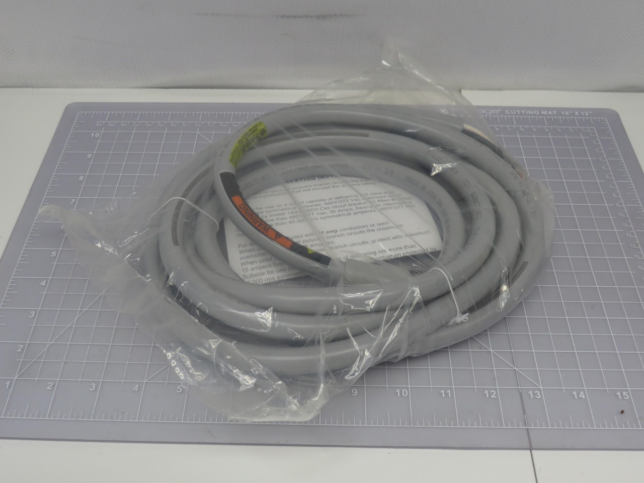 BRAD POWER 1300610152 104006A46M035 PORTABLE MC 4-POLE MALE STRAIGHT 3.5M 14/4 G