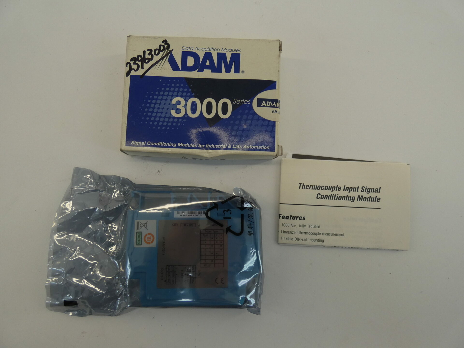 Advantech ADAM-3011 Thermocouple Input Module, Rev. A1 – NEW Surplus!