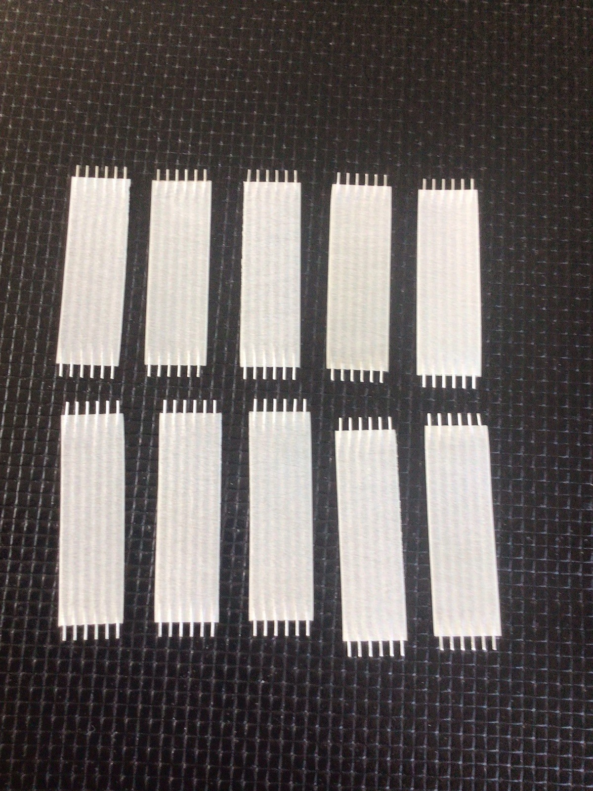 (lot Of 10 ) Flexible Flat Ribbon Cable 6 Way (wire) Jumper Cable