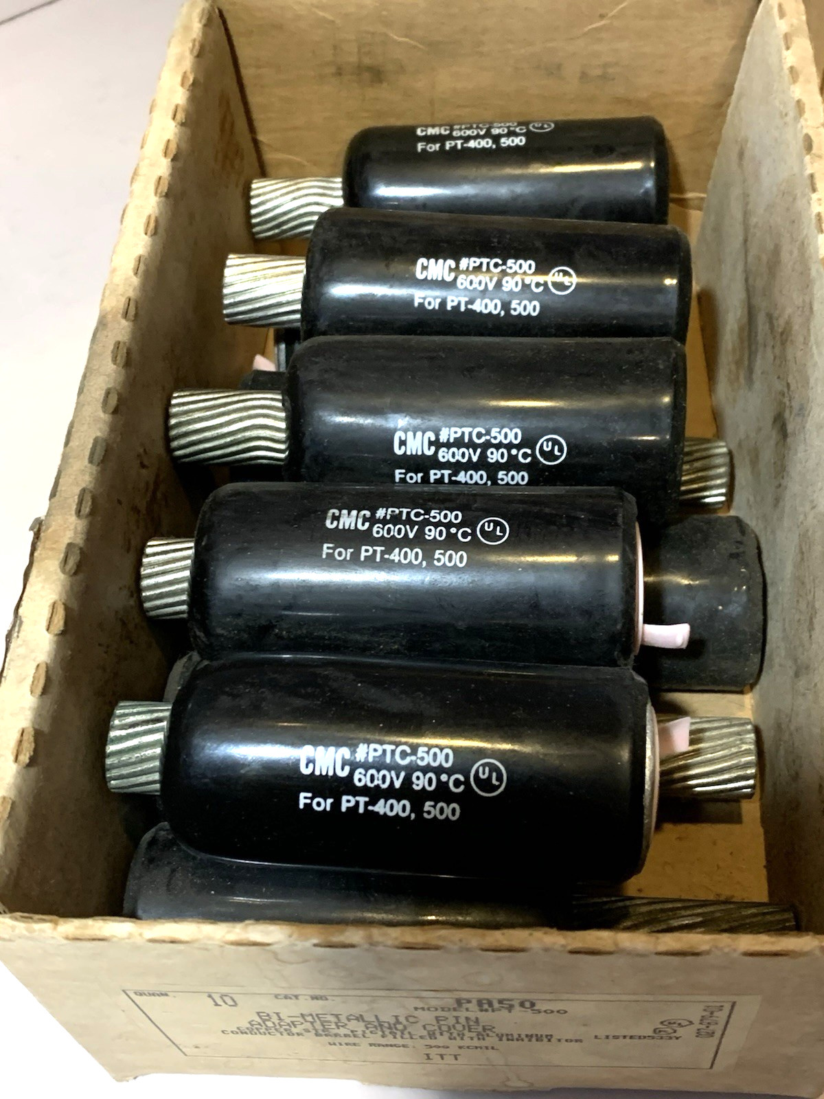 ABB/Thomas & Betts Blackburn PA50 CMC #PTC-500 600V For PT-400, 500 $15 + FREE S