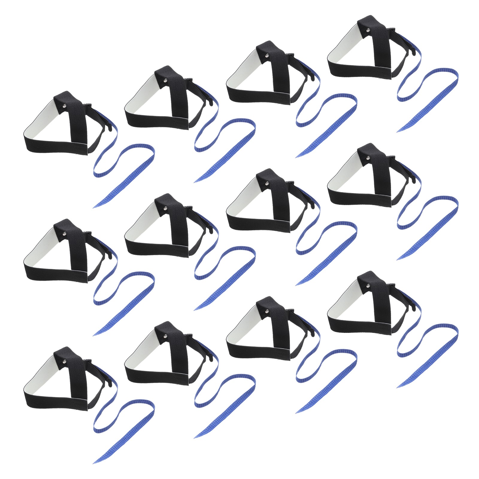 12 PACK ESD Anti Static Foot Heel Straps Anti Static Wrist Straps Band Black