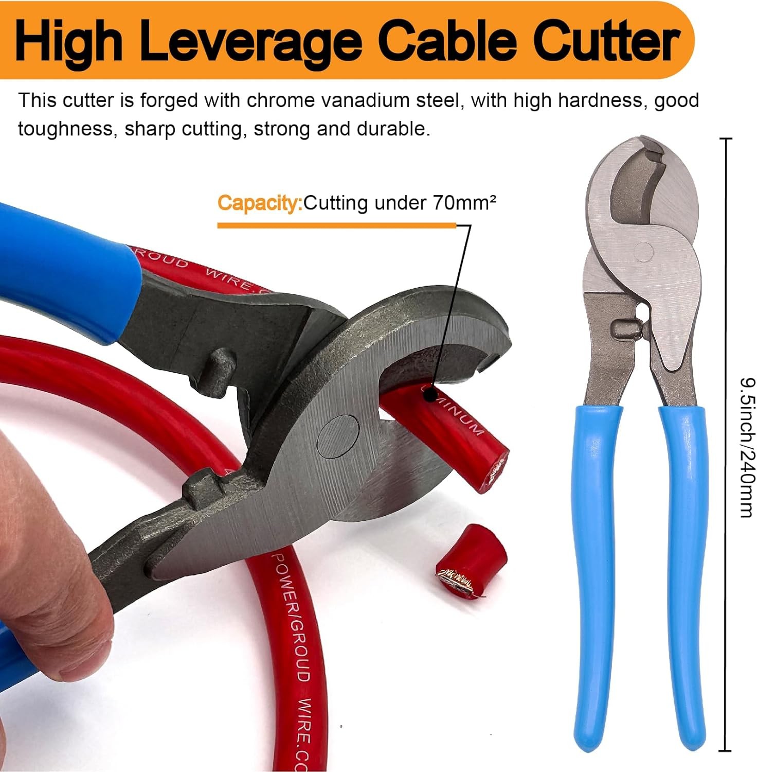 4 Gauge 100FT CCA Power Ground Wire Kit with Lugs Heat Shrink Tube Cutter h2 4 G