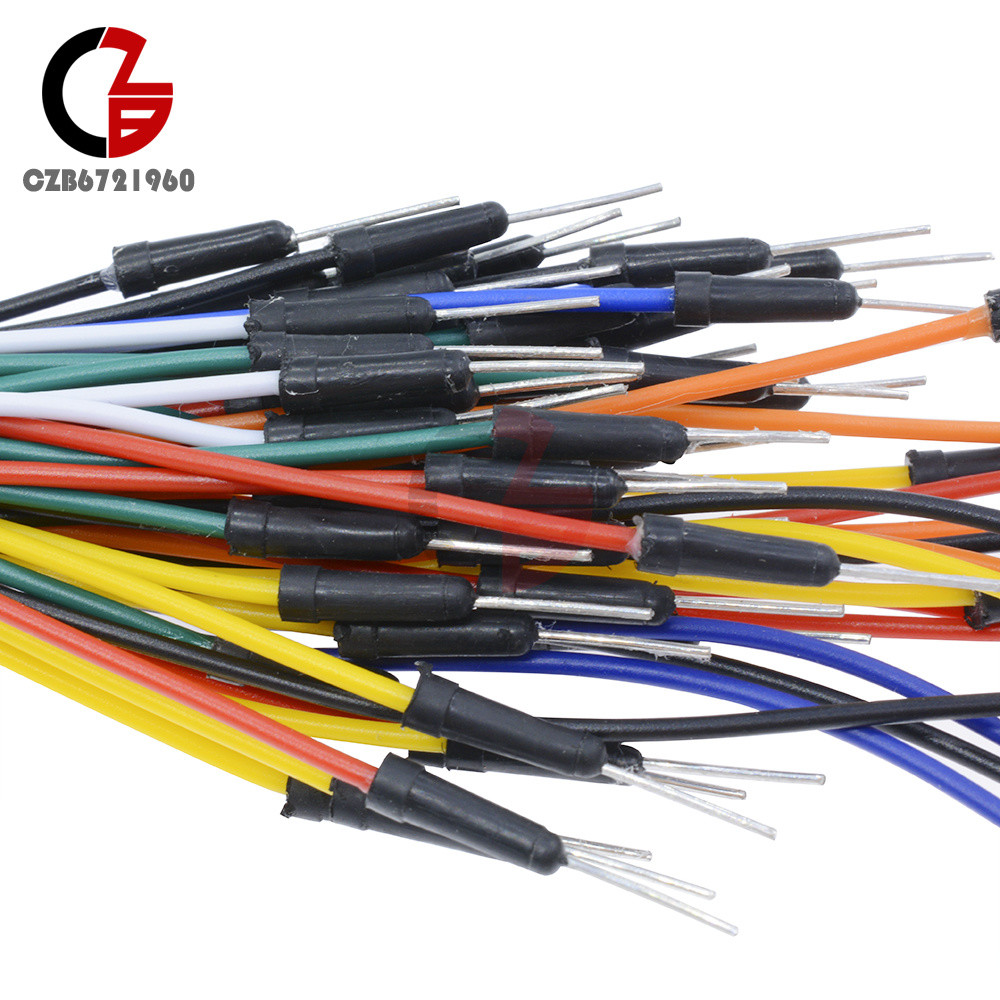1/2/5/10PCS 65pcs Male to Male Flexible Solderless Breadboard Jumper Cable Wires