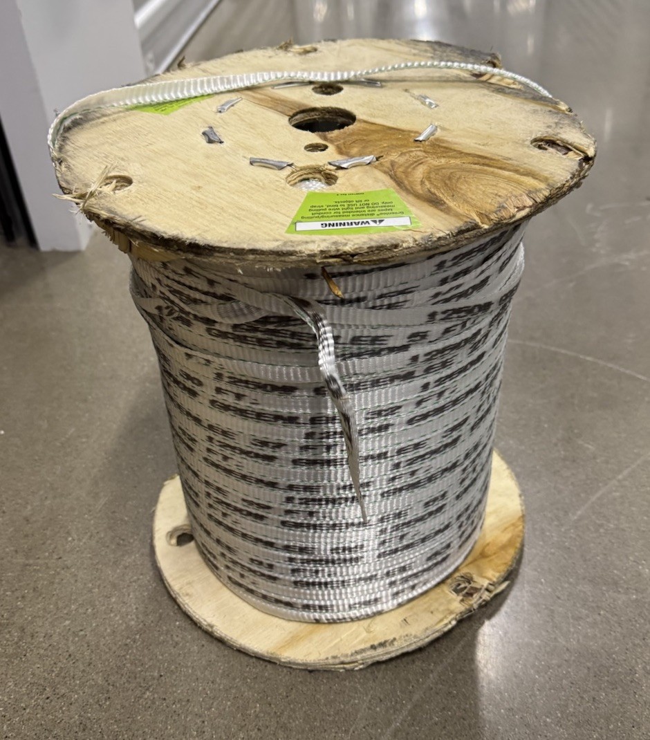 Greenlee 3000 Feet Length Polyester Measuring & Pulling Tape, 1250 lbs