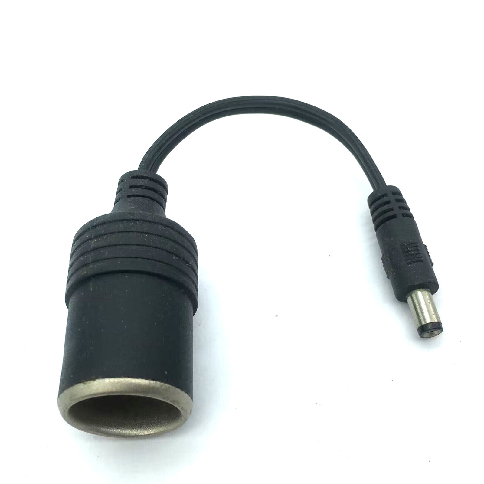 DC 5.5 x 2.1mm Male Plug To Cigarette Lighter Car Battery Charger Adapter Cable