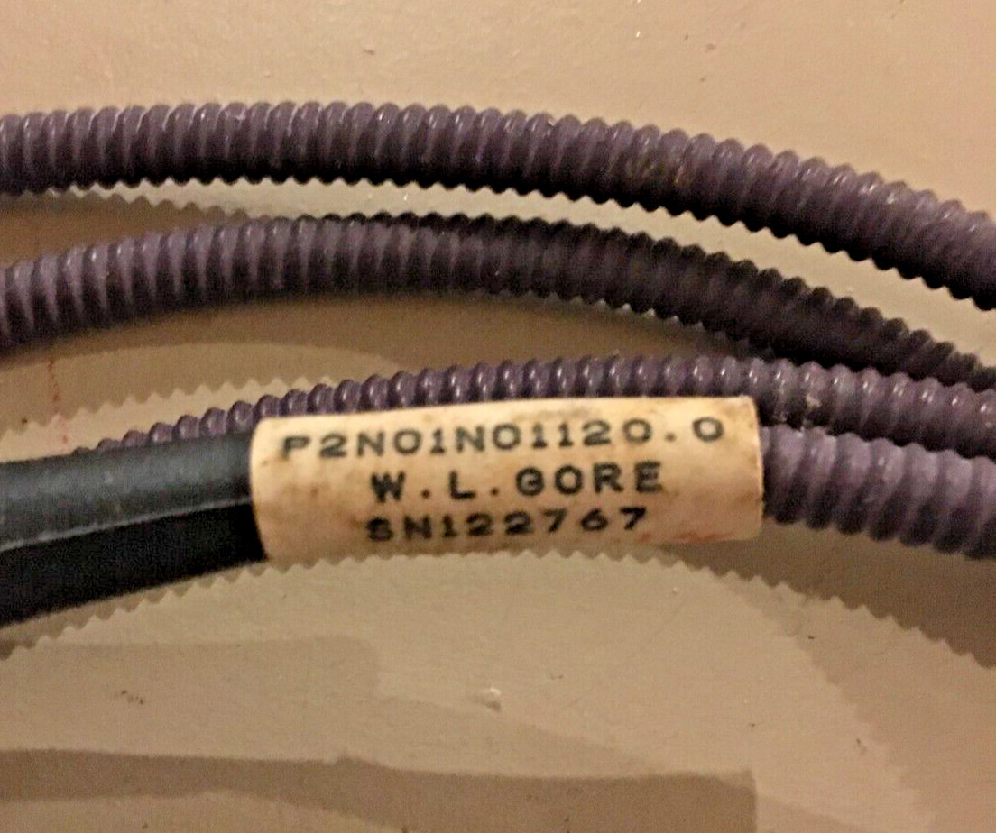 W.L. Gore 10 ft. RF Microwave Test Cable P2N01N01120 N to N