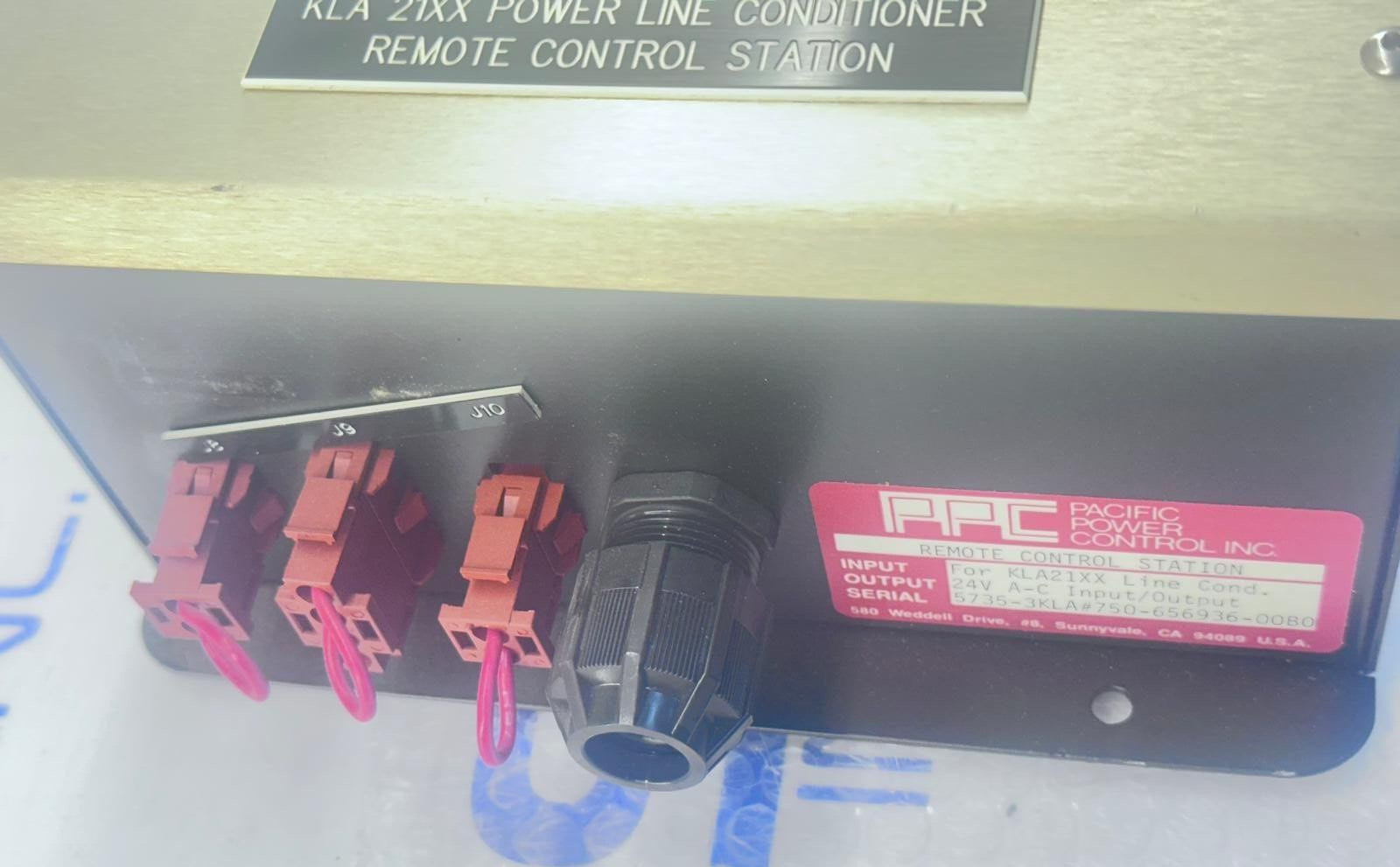 PPC KLA 21XX POWER LINE CONDITIONER REMOTE CONTROL STATION 5735-KLA