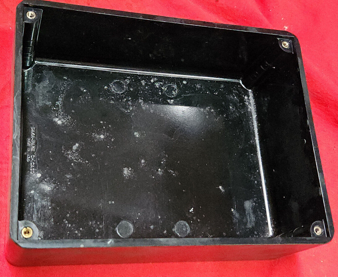 1 DAKA-WAR Electronic circuit project plastic box APPR 6 3/4 x 5 1/4 x 2 3/8