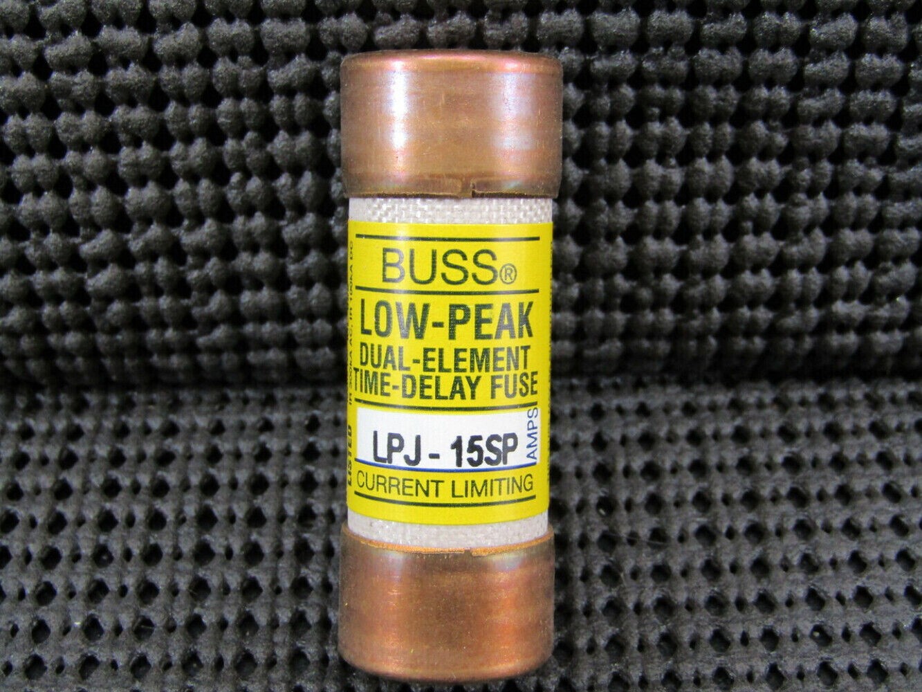 Cooper Bussmann LPJ-15SP Class J 15A Low Peak Time Delay Fuse 600V