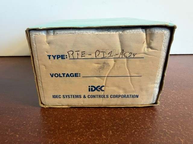 IDEC RTE-PI1 AC24 ELECTRONIC TIMER RTE-P1 50/60HZ 120VAC NEW