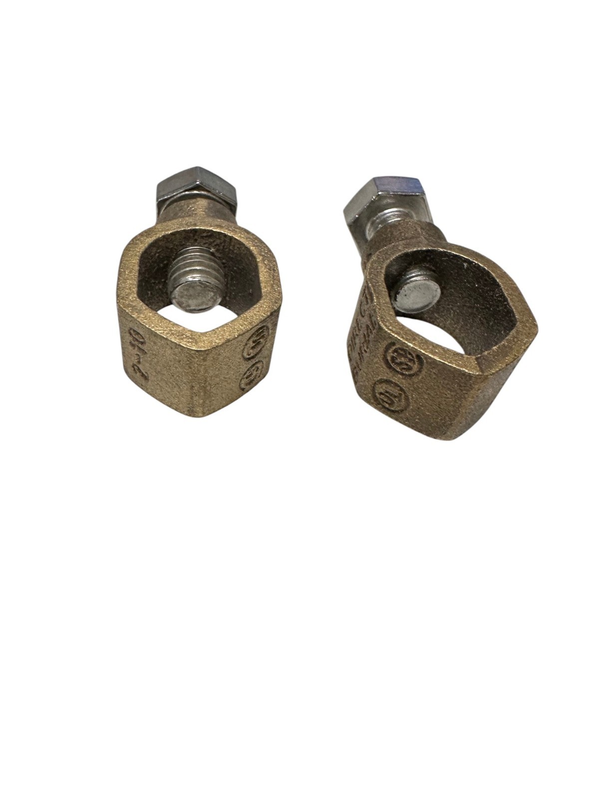 Ilsco CGRC-58 5/8″ Ground Rod Clamp (LOT OF 2) 🔥 Fast Shipping 🔥