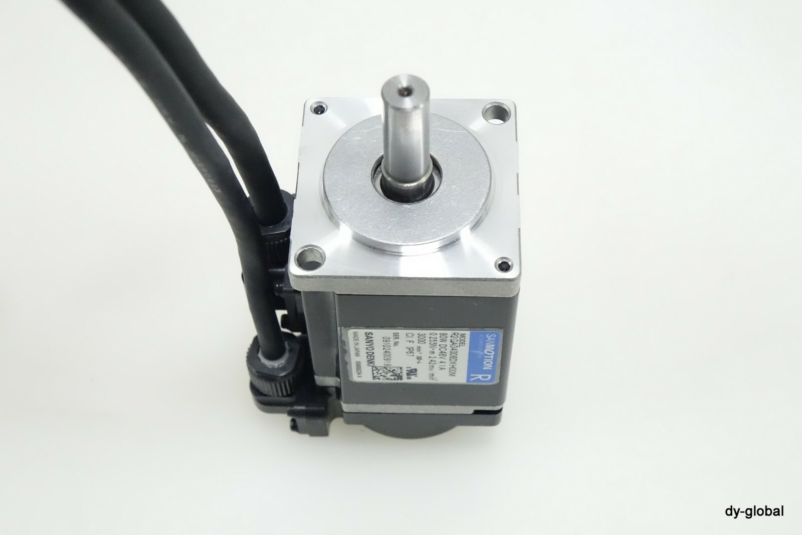 SANYO DENKI Used R2GA04008DXH00M 80W SANMOTION AC Servo Motor MOT-I-1621=B605