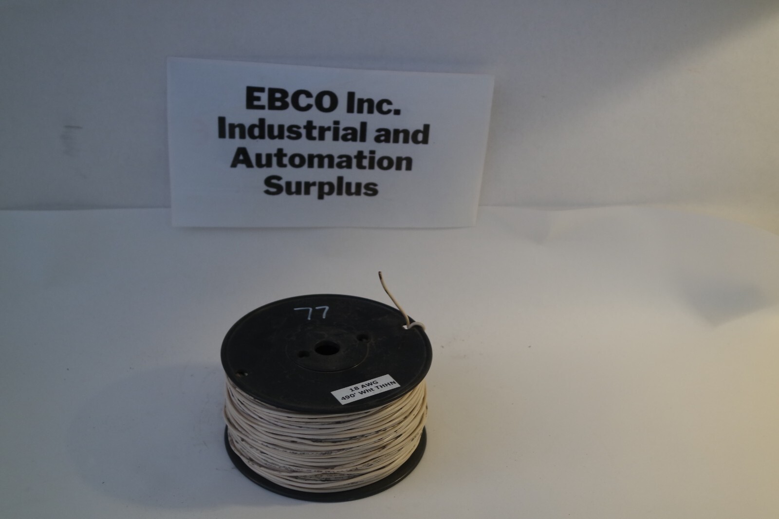 490 ft 18 AWG THHN WHITE 600V Wire
