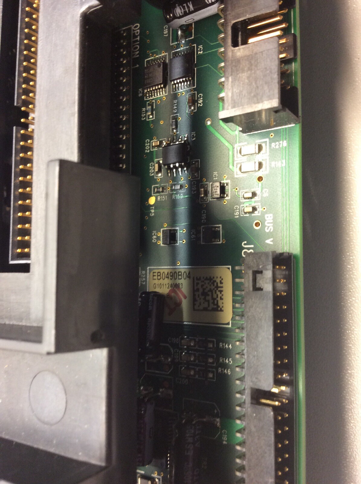 Baldor VS1SP420-1B Control Board, Spec: IN2018A10, Board: EB049B04, PB0280B00