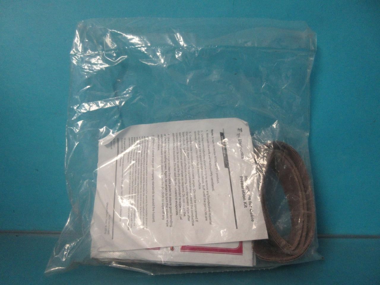 NEW RAYCHEM CABLE CLEANING KIT P-63 (B12) 205901-000 TYCO ELECTRONICS