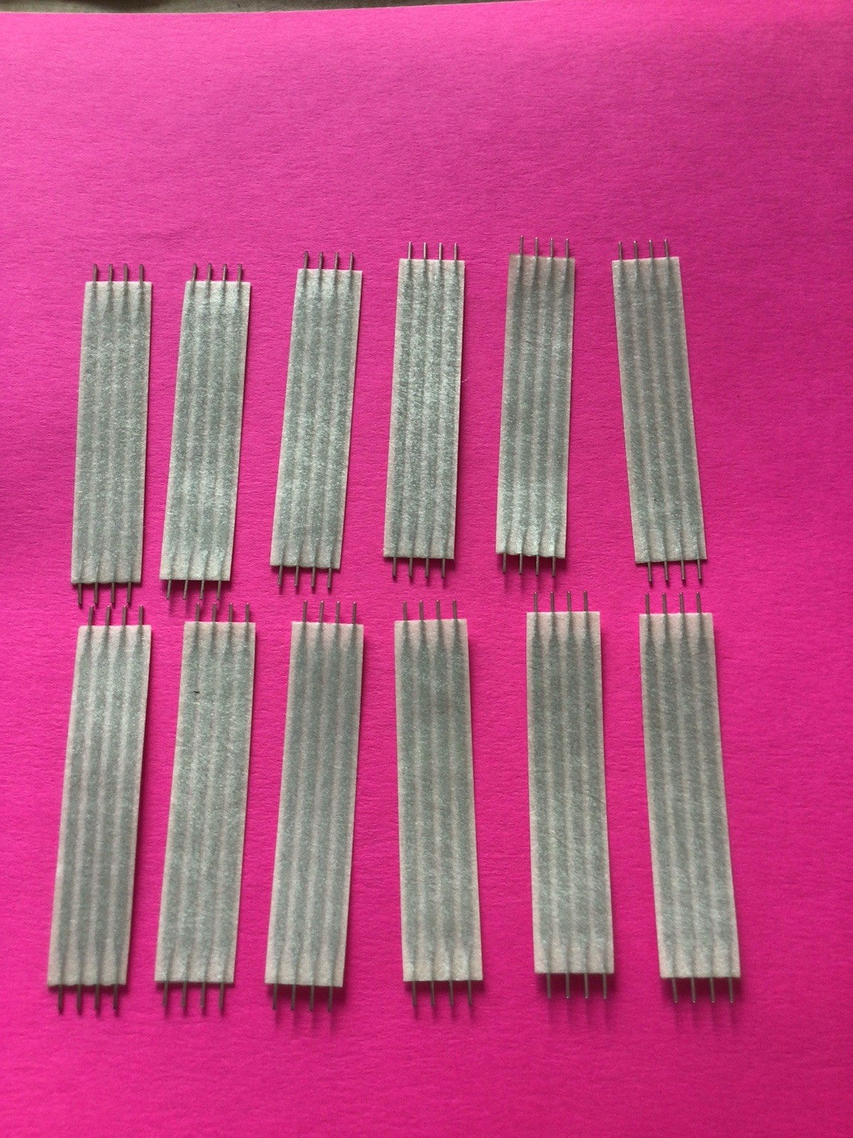 ( Lot Of 80 ) Flexible Flat Ribbon Cable 4 Way (wire) Jumper Cable
