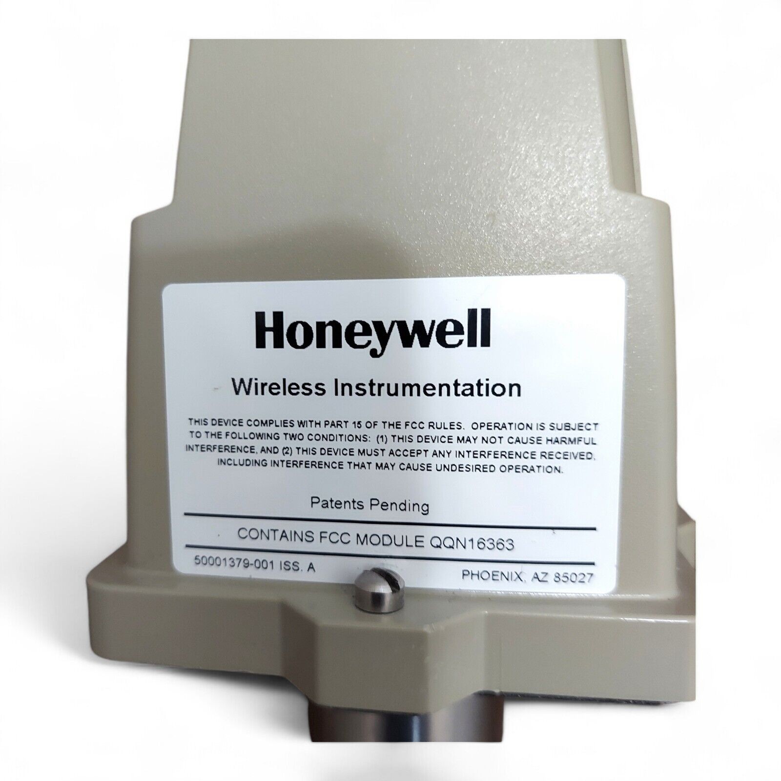 Honeywell WGS11-AG XYR 6000 Absolute Pressure Transmitter 0-500 psia UNTESTED