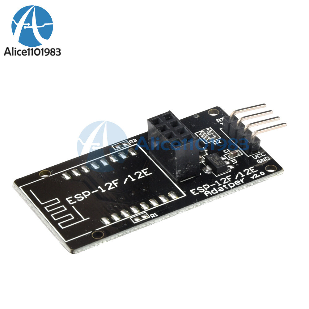 ESP8266 ESP-12F/12E Serial Wi-Fi Wireless Adapter Module 5V For Arduino ESP-01