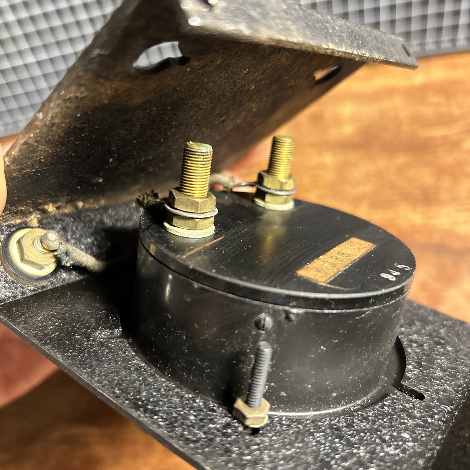 Vintage Weston Model 375 DC Galvanometer Untested Electrical Gauge
