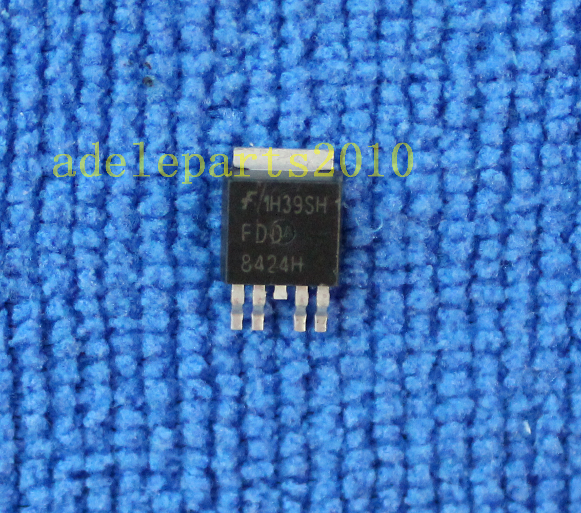 50pcs FDD8424H FDD8424 TO-252 Dual N & P-Channel PowerTrench MOSFET