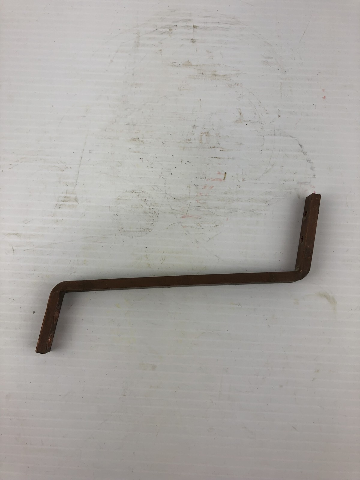 Metal Copper Coated Busbar Connector Jumper Bar 8-3/8″ Long x 1/4″ Thick