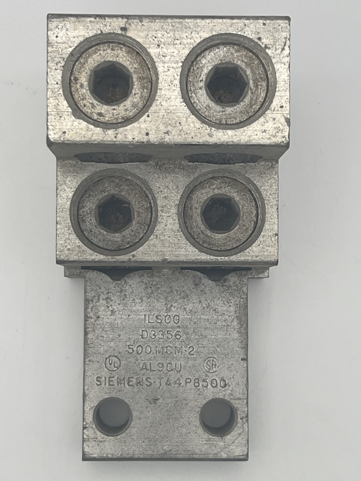 Siemens TA4P8500 2-Pole Lug Kit 250-500 MCM Aluminum NOS