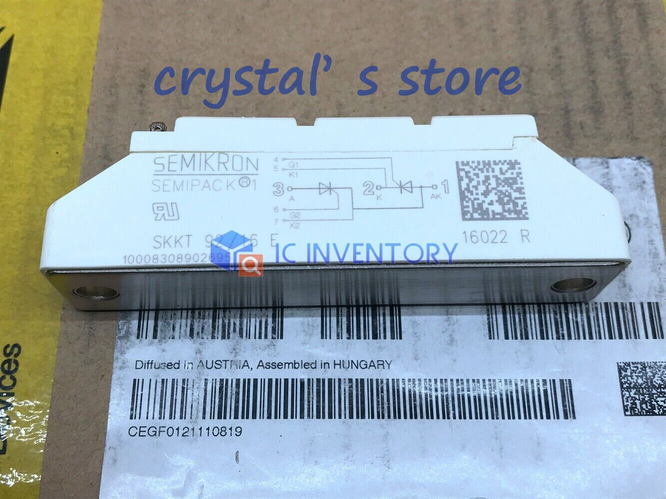 1PCS SEMIKRON SKKT92/16E SKKT92-16E Module Power Supply New Quality Guarantee