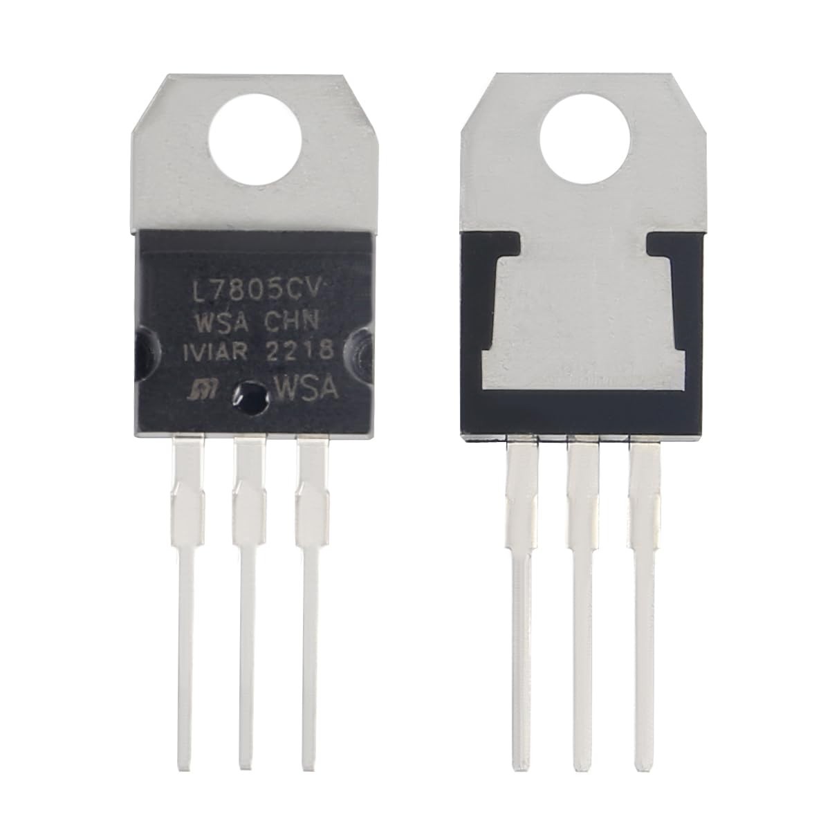 12Pcs L7805CV IC Positive Voltage Regulator Output 5V 1.5A L7805 ThreeTermina…