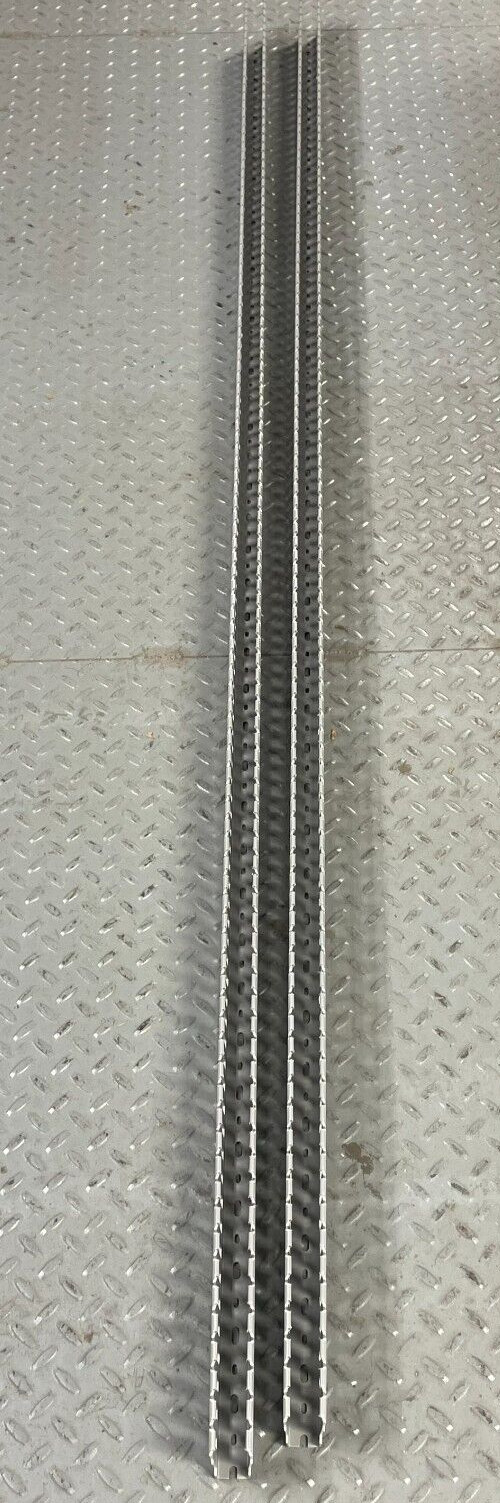 (Lot of 2) IBOCO T1-F 25mm X 80mm 1″W X 3″H X 6′,6″L Slotted wire duct