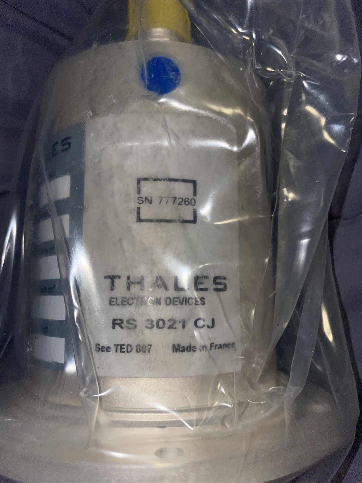 Thales RS 3021CJ vacuum tube