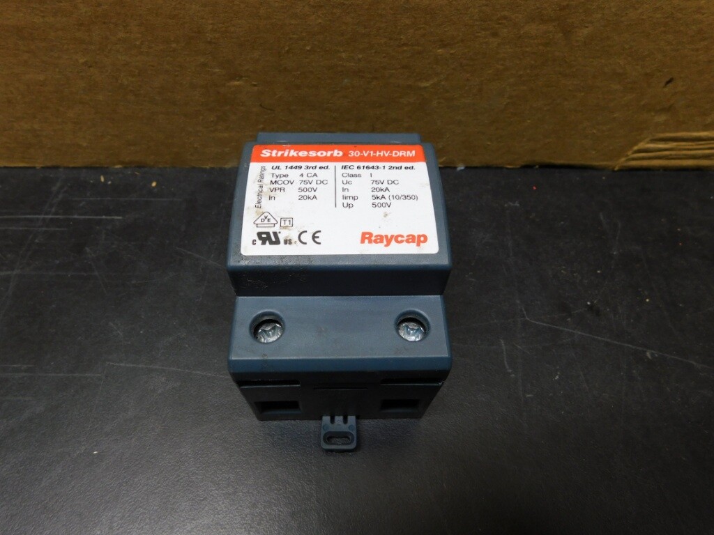 RAYCAP StrikeSorb Surge Protector — 30-V1-HV-DRM