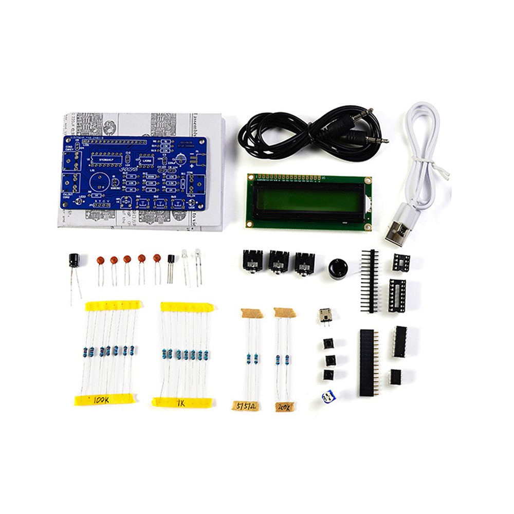 DIY CW Trainer Morse Code Decoder Keyer Interpreter DIY Electronic Component Kit