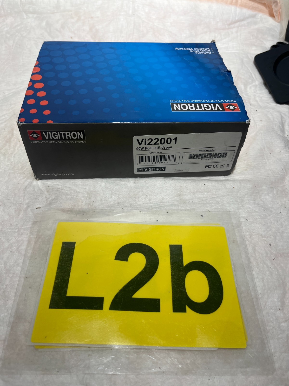 Vigitron Vi22001 MaxiiPower 90W PoE++ Midspan New In Box