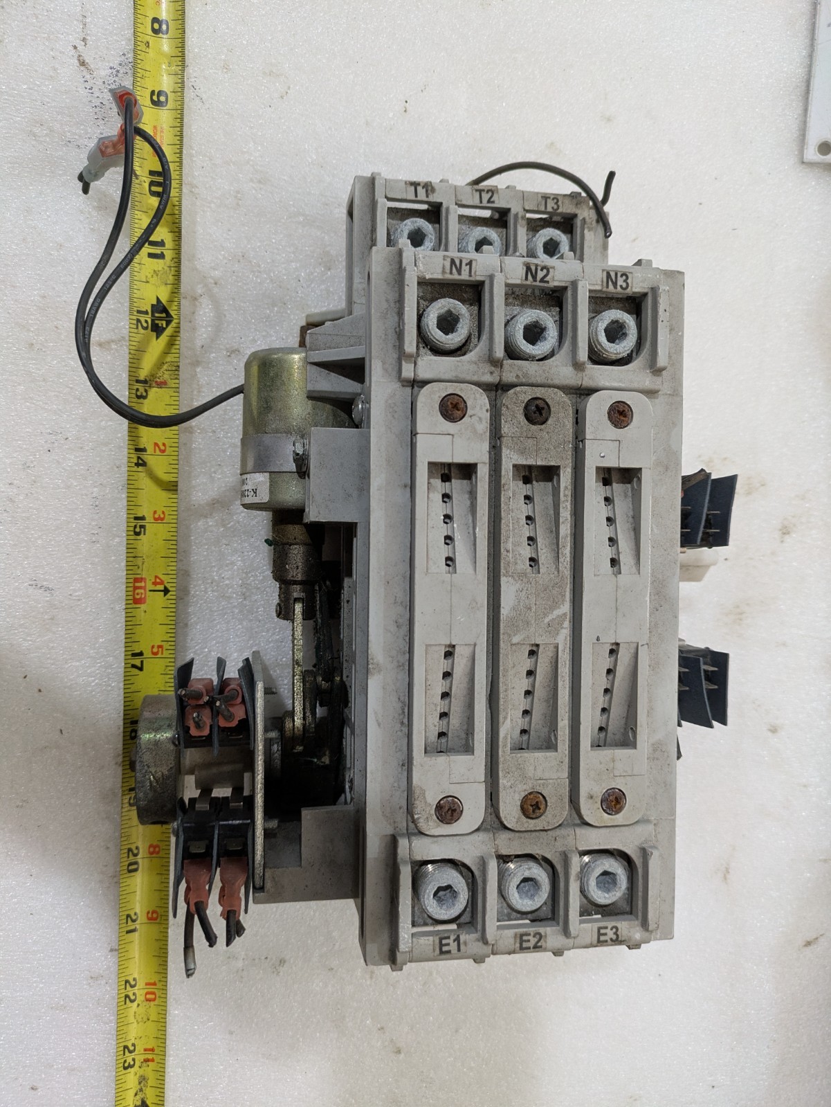 Industrial 3-Pole Magnetic Contactor Motor Starter T1 T2 T3 Terminal Block