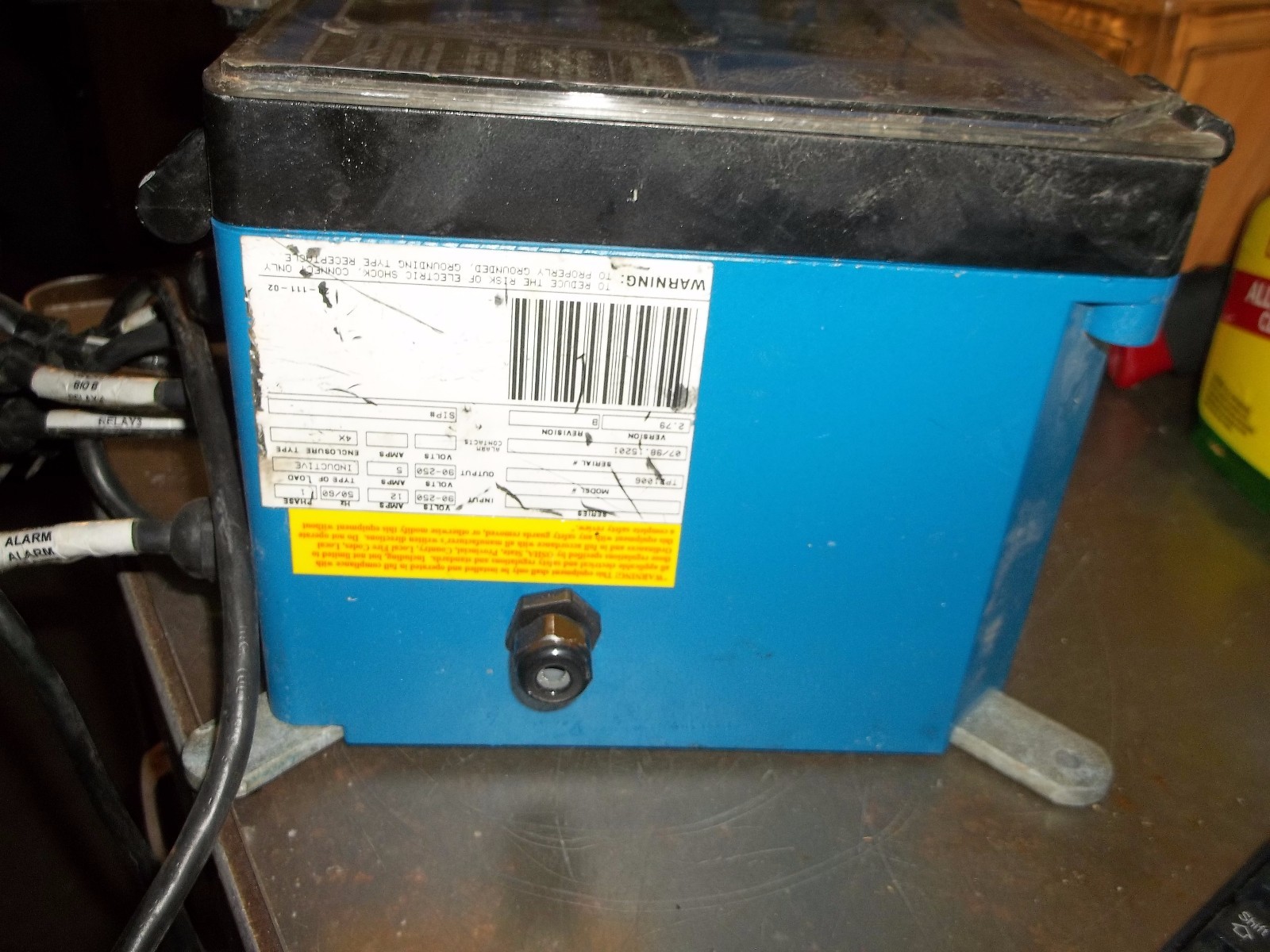 NALCO TOWERPAC TP21006 90-250 VOLTS 12 AMPS 5A 50/60HZ 1 PH REV B INDUCTIVE (V5)