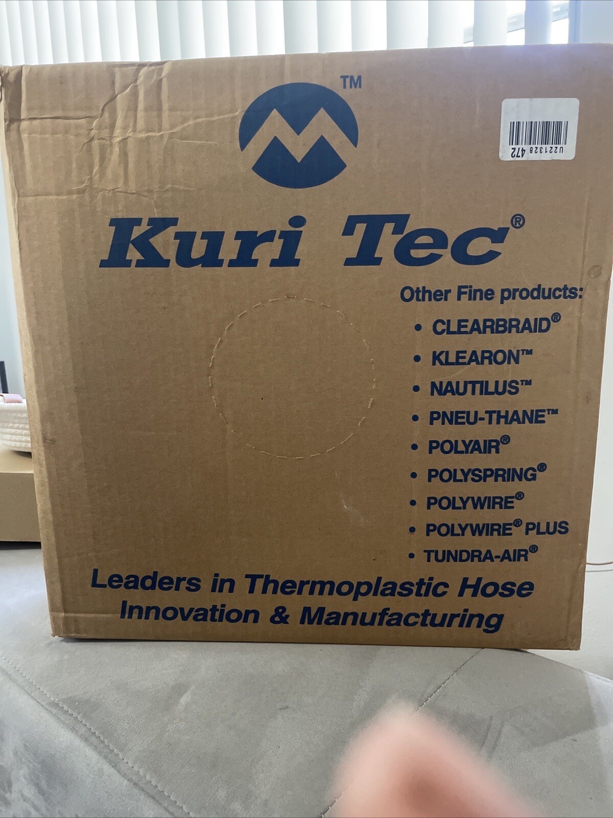 Kuriyama K010-0810 Clear PVC Tubing 70F ” 1/2″ x 5/8″ *Missing Length* NEW