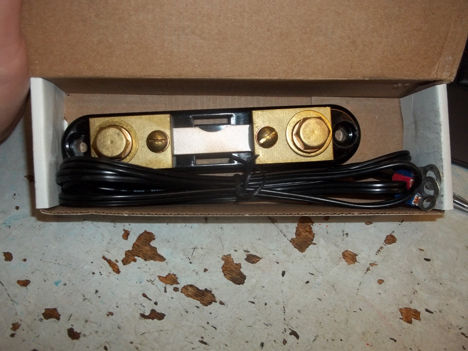 SIMPSON ELECTRIC SHUNT 06709 50AMP 50mV EXTERNAL PORTABLE (WL42-2)