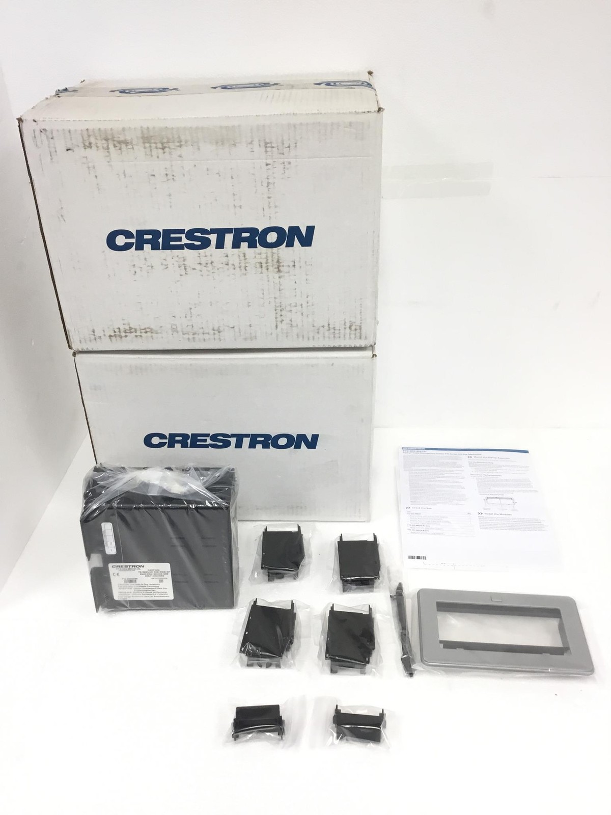 6xNEW CRESTRON FT-202-MECH-AL Cable Management System Various Modules FREESHIP