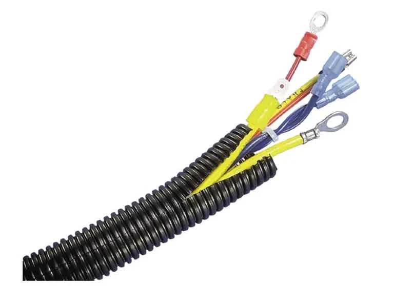 1/8″ 1/4″ 3/8″ Inch (25 FT. EACH) Split Wire Loom Conduit Polyethylene Tubing US
