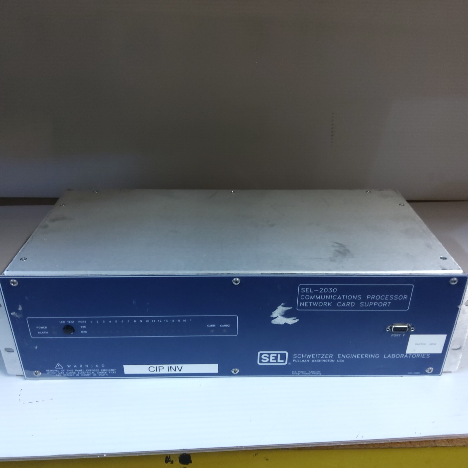 SCHWEITZER SEL-2030 COMMUNICATIONS PROCESSOR 203203X40XH0XX