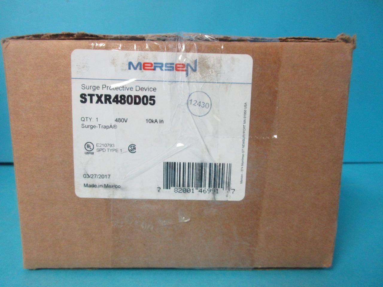 NEW MERSEN STXR480D05 SURGE PROTECTIVE DEVICE 480V 10KA IN PROTECTION NEW IN BOX