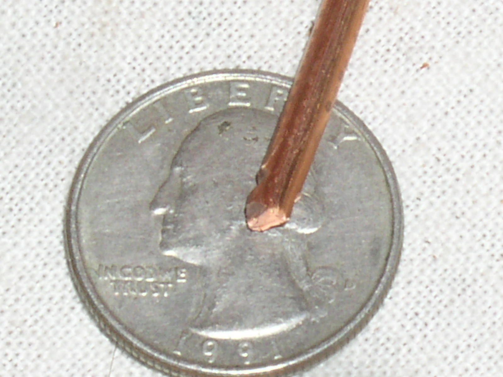 10 FT FEET FOOT BULK 8 GA 8GA AWG SOLID BARE COPPER EARTH GROUND WIRE FREE SH