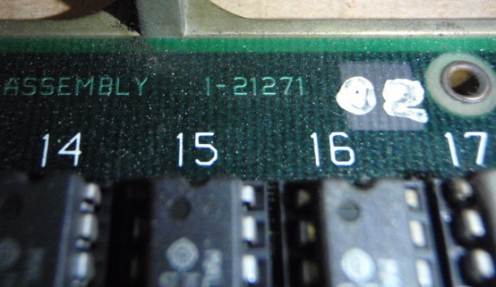 Kearney & Trecker Gemini Memory Circuit Board 1-21271-02 _ 12127102