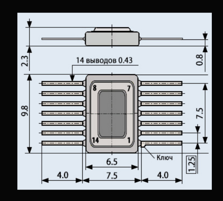 185RU3 185РУ3 = 2106 IC 64-bit RAM Soviet Military Superduty Microchip NEW 10pcs