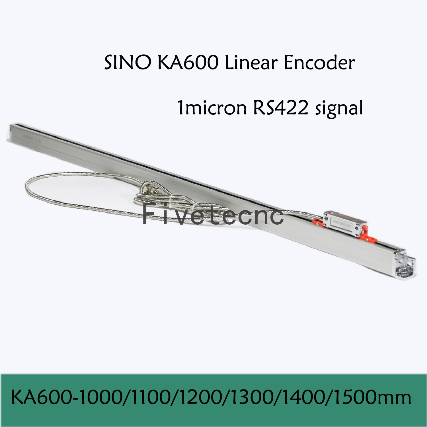 SINO KA600 1000 1100 1200 1300 1400 1500mm 1u RS422 Linear Scale Optical Encoder