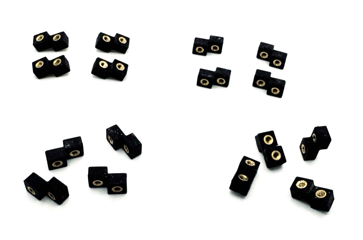 12-Pk PARKER Isolation Feet for BTC LTC TTC Pumps EZ Mount Silicone